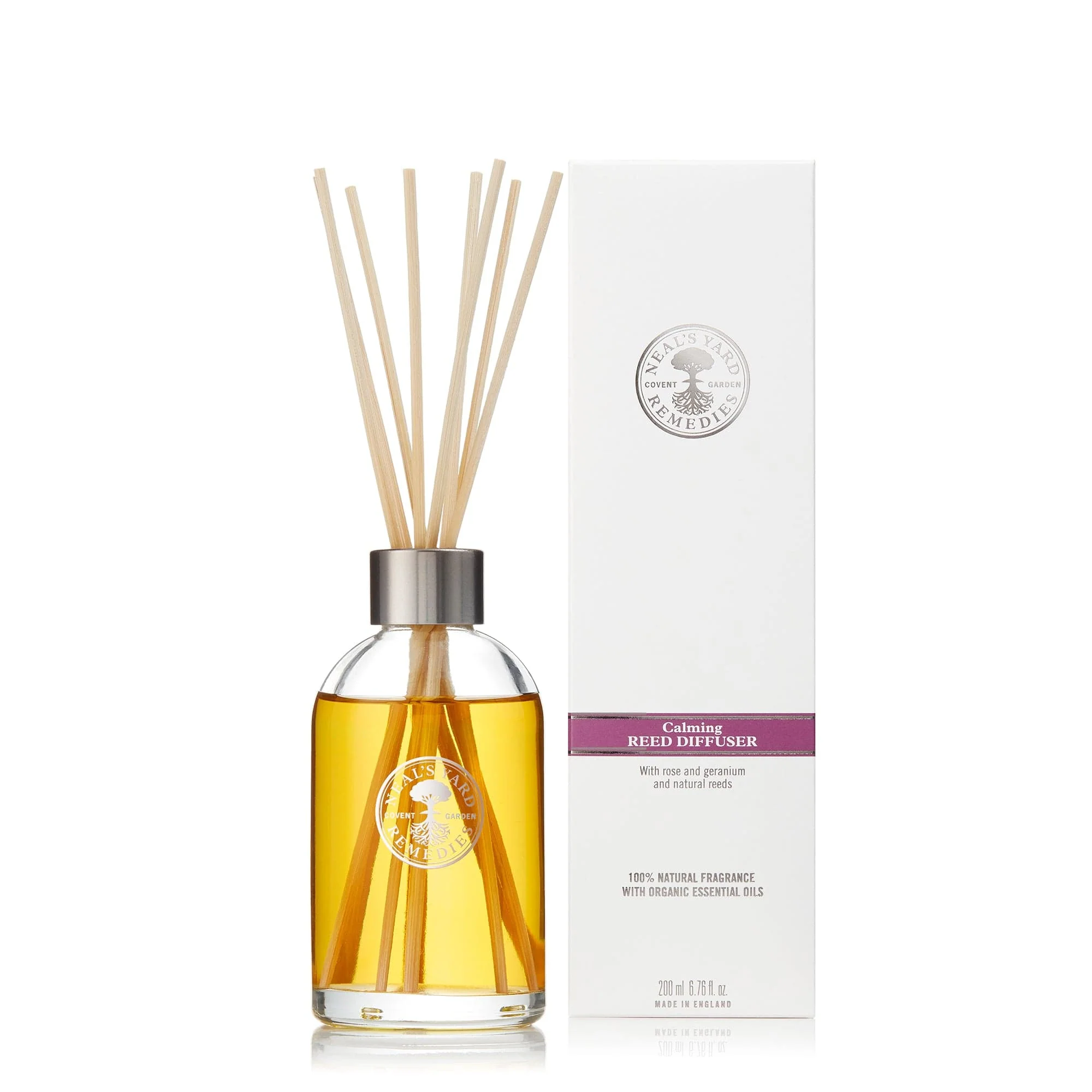 Organic Aromatherapy Reed Diffuser - Calming 200ml - Image 3