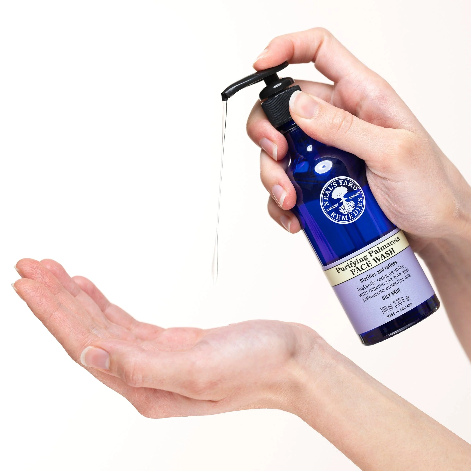 Purifying Palmarosa Face Wash 100ml - Image 3