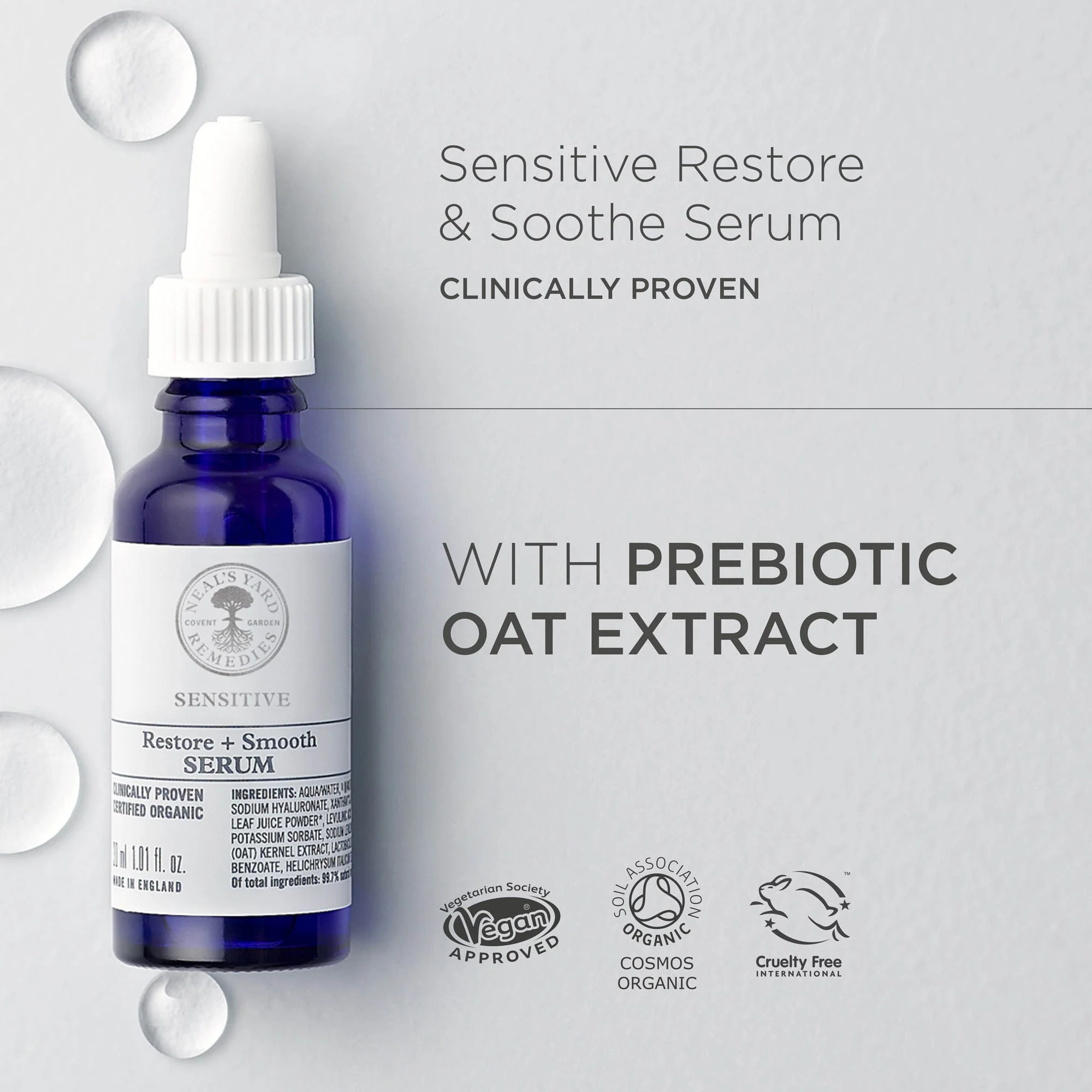 Sensitive Restore & Smooth Serum 30ml - Image 3