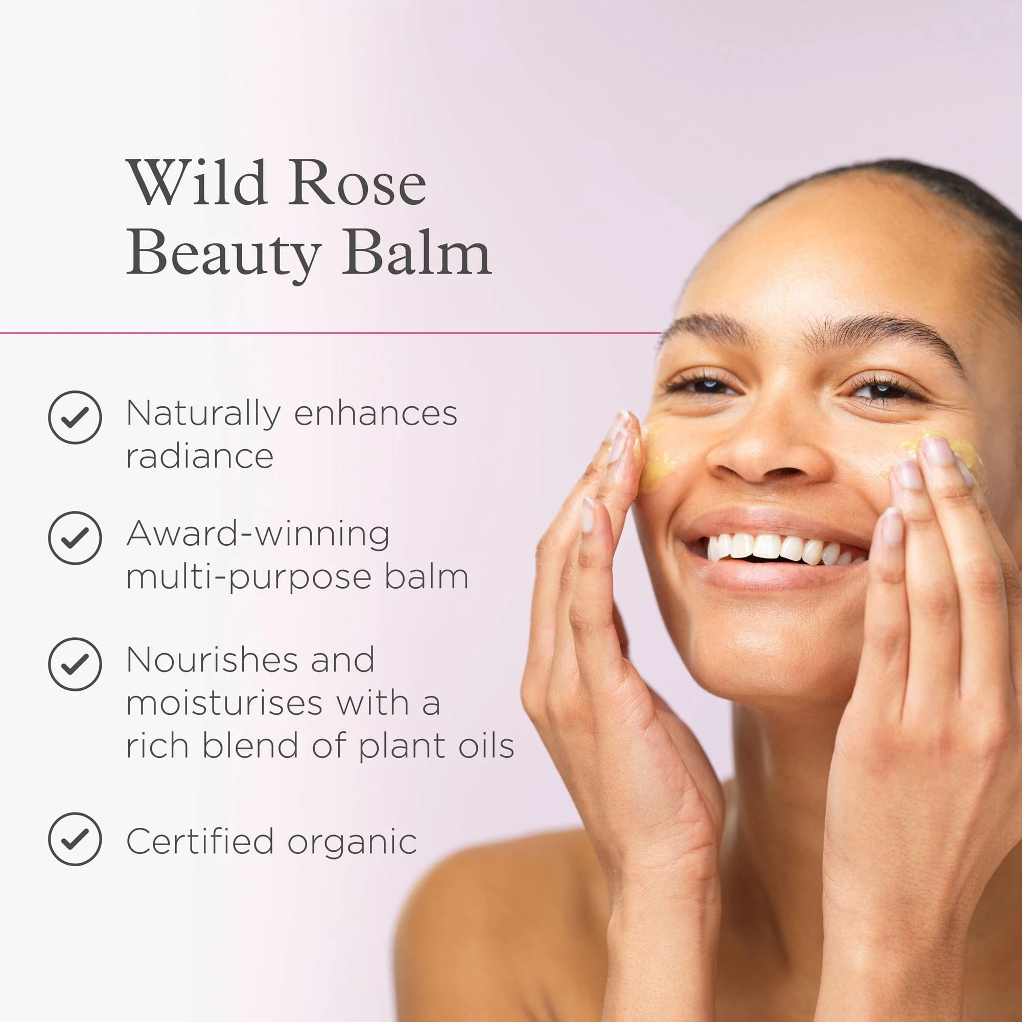 Wild Rose Beauty Balm 50g - Image 3