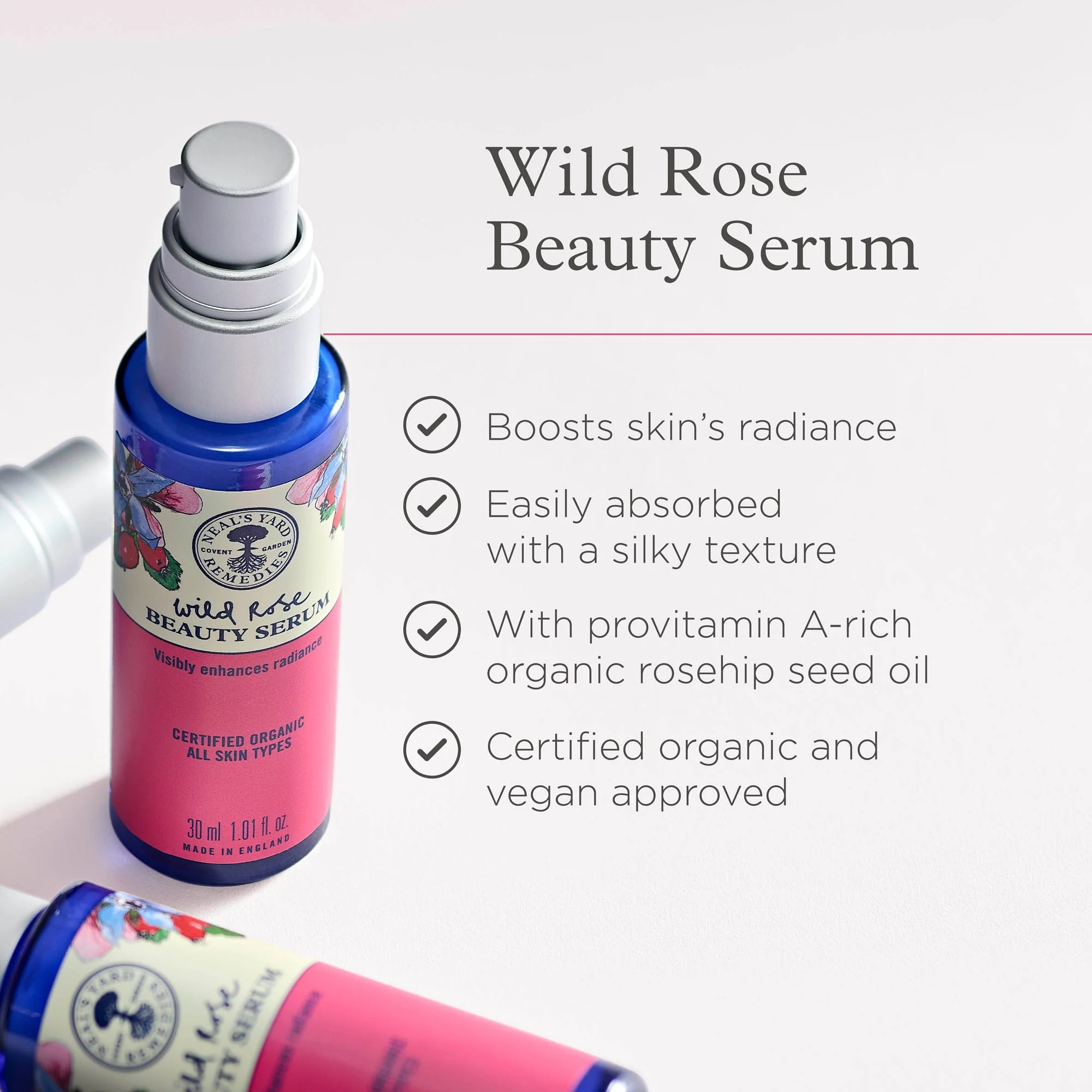 Wild Rose Beauty Serum 30ml - Image 3